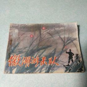 连环画(小人书)：  微湖游击队 1983年一版一印，64开
