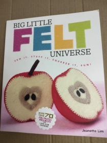 Big Little Felt Universe 毛毡工艺 70多个超可爱的亚洲风格的美学 英文版