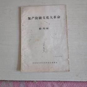 无产阶级*****“特刊”（续1966）