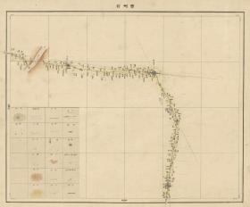 清末1887年《菏泽老地图》图题为《曹州府》（原图高清复制），图中包含东明县、曹州县（菏泽）、定陶县、曹县等（菏泽老地图，菏泽地图，菏泽市老地图、菏泽市地图、曹州府地图、东明老地图、东明县老地图、定陶老地图、定陶县老地图、曹县老地图、曹县地图、山东老地图），菏泽东明定陶曹县地理地名历史变迁史料。山东菏泽地区老地图很少，此地图史料十分难得。裱框后，风貌佳。