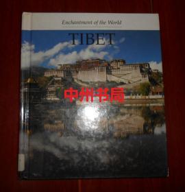 (英文原版书 西藏画册 老画册) Enchantment of the World TIBET：西藏的魅力 世界的魅力（精装本12开 英文原版书 馆藏书 底封有原版标签印章 全铜版彩印 内插大量精美图片 外封九品内页近九五品 ）