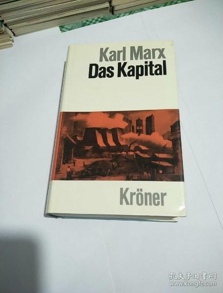 Karl Marx / Das Kapital: Kritik der politischen Ökonomie 卡尔 马克思《资本论》 德文原版 布面精装