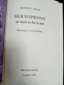 Hermsprong or man as he is not 有书匣，书顶刷粉 含彩色插图共262页23.5*14cm