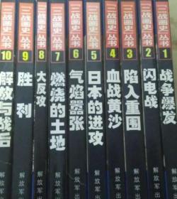 二战画史丛书全10册，1-10 共10卷:1战争爆发 2闪电战 3陷入重围 4血战黄沙 5日本的进攻 6气焰嚣张 7燃烧的土地 8大反攻 9胜利 10解放与战后