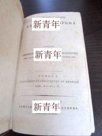 稀缺，  《 16世纪欧洲宗教改革倡导者马丁·路德的作品集 》 5卷全，  约1830年出版