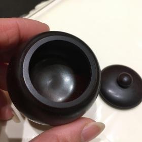 紫檀小粉盒 老木新作