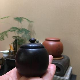 紫檀小粉盒 老木新作