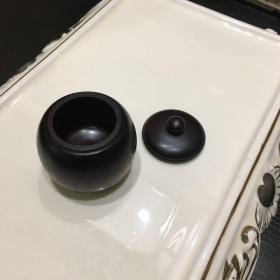 紫檀小粉盒 老木新作