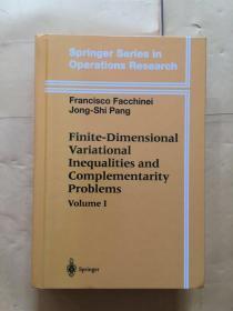 Finite-Dimensional Variational lnequalities and complementarity problems volume l