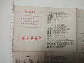 1976年上海交通简图