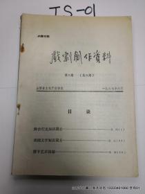 戏剧创作资料  1987年第二期
