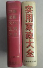 实用家政大全/中国家庭文化生活大全（2本合售）.