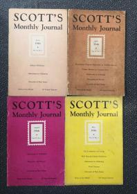 SCOTTS Monthly Journal 斯科特月刊 46年八册合售