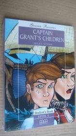 (Graded readers student's book level 4) CAPTAIN GRANT'S CHILDREN (Pack including Reader.Activity Book.Audio CD) 24K书带CD 《格兰特船厂的孩子》塑封未折