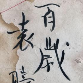 百歳袁曉園／百岁袁晓园 签名并钤印。旁有题词＂一滴墨引发千万人的思考 一本书可以改变无数人的命运＂。