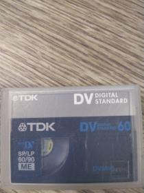 TDK一DⅤ小录像带，己用