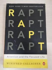 Rapt:  Attention and the Focused Life  【英文原版，品相佳】