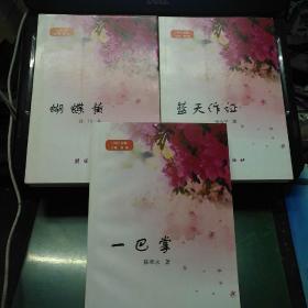 长江文苑：蓝天作证，蝴蝶黄，一巴掌3本合售
