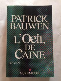 L ' OEIL DE CAINE 凯恩的眼睛，法文书法语书（外文原版）