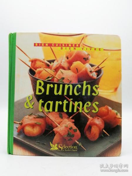 Brunchs et tartines 法文原版-《早午餐和切片》