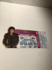 迈克杰克逊 门票 演唱会 环球巡演 坏 经典之作1988 早期,Michael Jackson Bad Tour 1988 Unused Concert Ticket Germany Rare