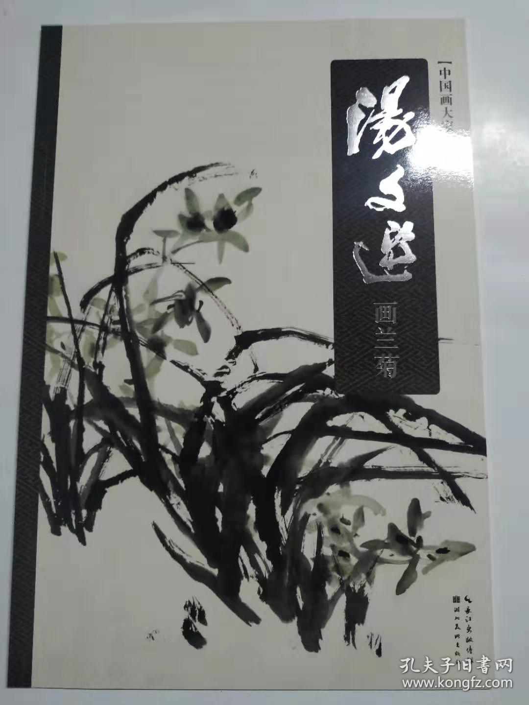 中国画大家：汤文选画兰菊