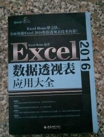 Eⅹcel  2016数据透视表应用大全