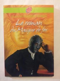 le roman du masque de fer铁面具小说，法文书法语书（外文原版）