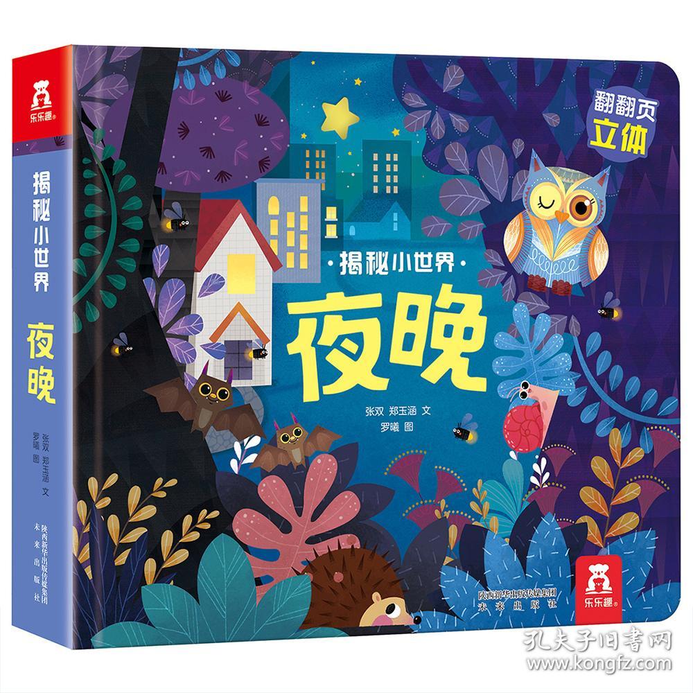 乐乐趣揭秘翻翻书-揭秘小世界:夜晚 申习平 未来出版社