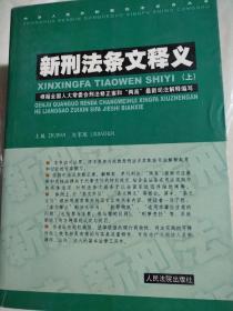 新刑法条文释义上下合售