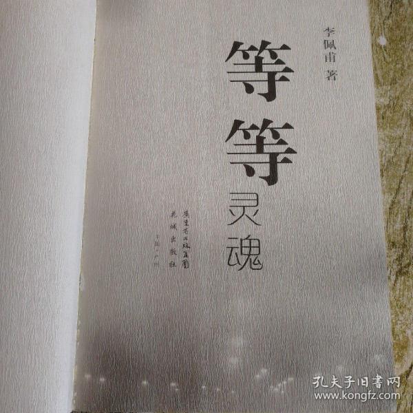 等等灵魂