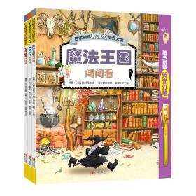 日本精选专注力培养大书——儿童思维专注力训练，全面提升观察力、专注力、认知力（套装3册赠荧光灯笔）