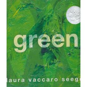 Green [Hardcover] 绿色(2013年凯迪克银奖绘本，精装)，英文原版绘本，正版