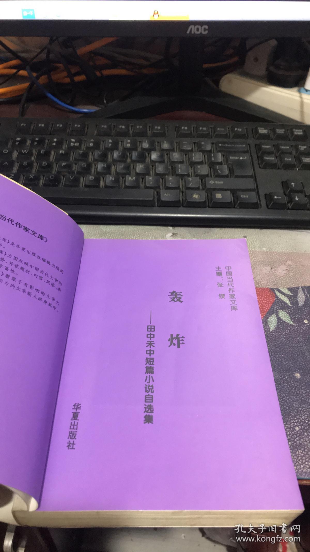 中国当代作家文库 : 轰炸 : 田中禾中短篇小说自选集