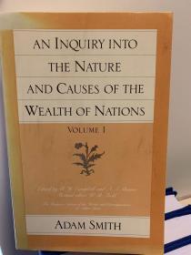 An Inquiry into the Nature and Causes of the Wealth of Nations Volume I 国富论