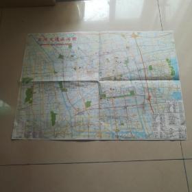 (地图)苏州市交通旅游图。