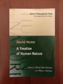 A Treatise of Human Nature (Oxford Philosophical Texts)