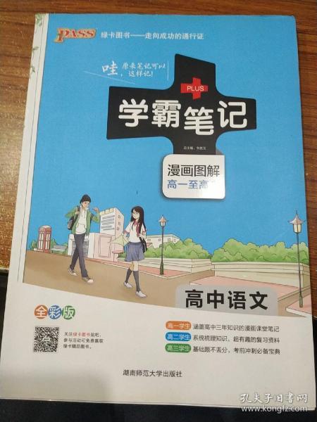 16学霸笔记--高中语文（通用版）