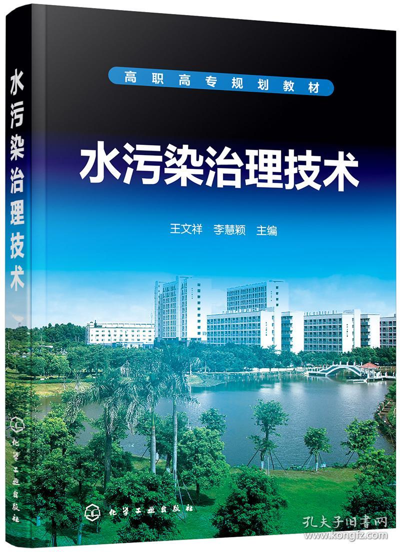 特价现货！水污染治理技术王文祥，李慧颖 主编9787122349828化学工业出版社