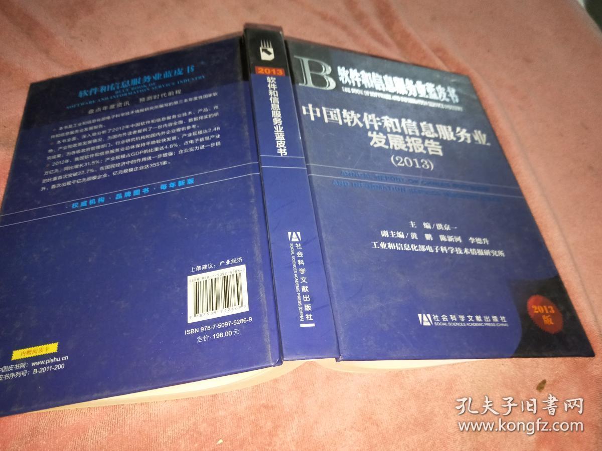 软件和信息服务业蓝皮书：中国软件和信息服务业发展报告（2013）