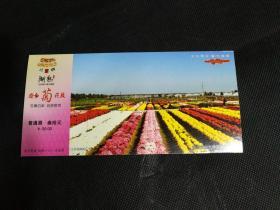 湖熟菊花展30元（马踏飞燕 邮资门票）