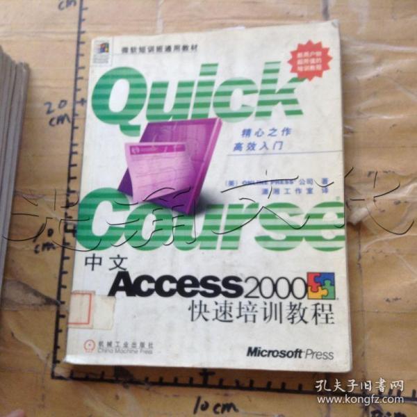 中文Access 2000快速培训教程