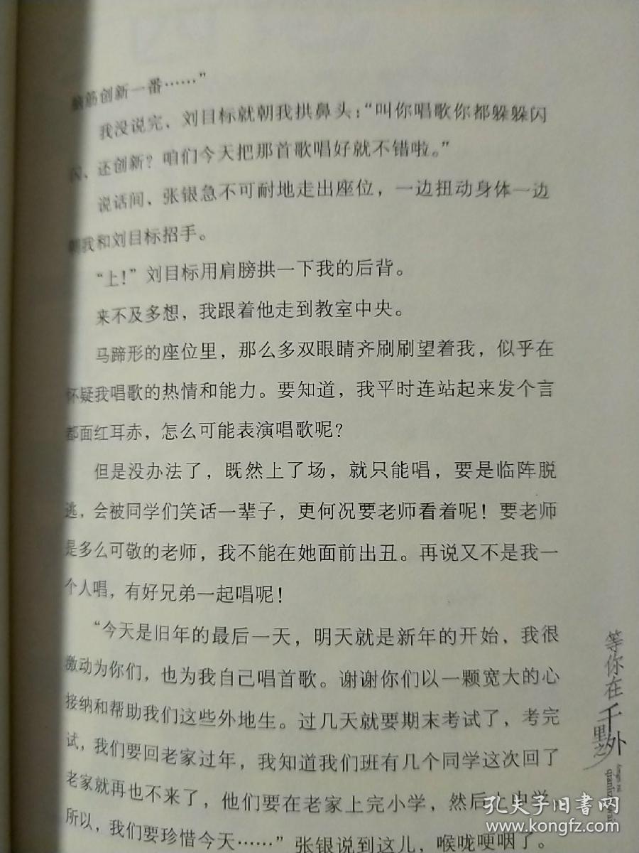 我的爱 亲情小说系列：等你在千里之外