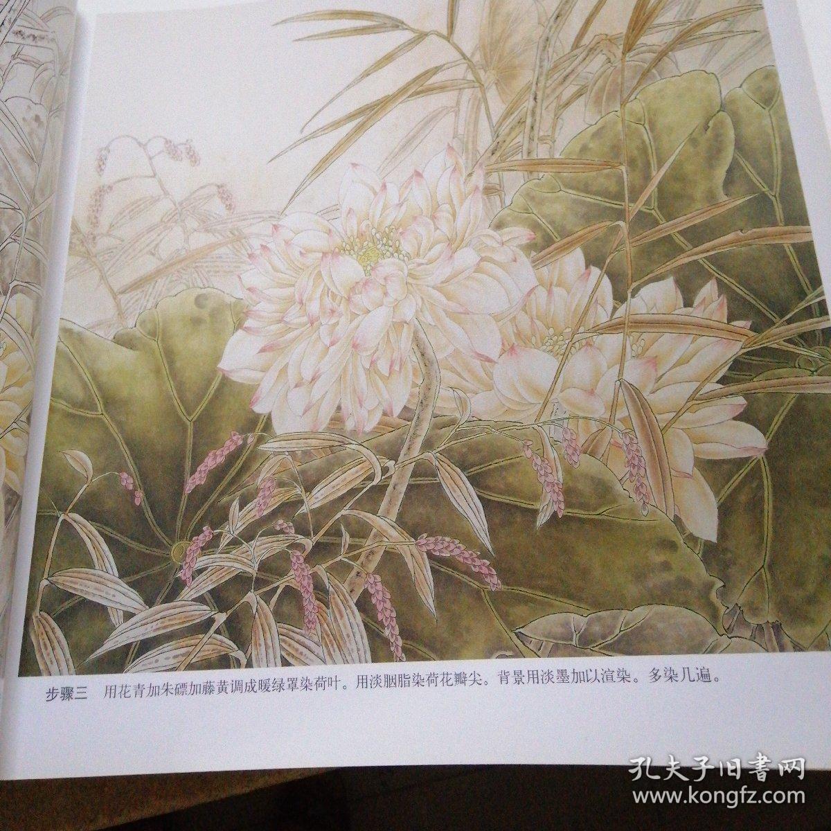 中国画技法丛书——工笔花卉翎毛画法（二）