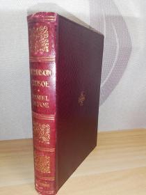 1904年 THE LIFE AND SURPRISING ADVENTURES OF ROBINSON CRUSOE 含37副插图 全皮装帧 三面刷金  FINE PAPER EDITION 17.3X12CM