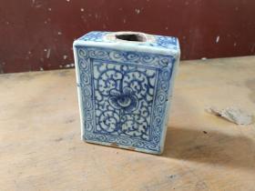 茶文化:传世嘉道年蚀口方形茶叶罐，200年光华风采犹然。