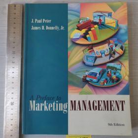 A preface to marketing management  introducing marketing 营销管理 英文原版 第九版