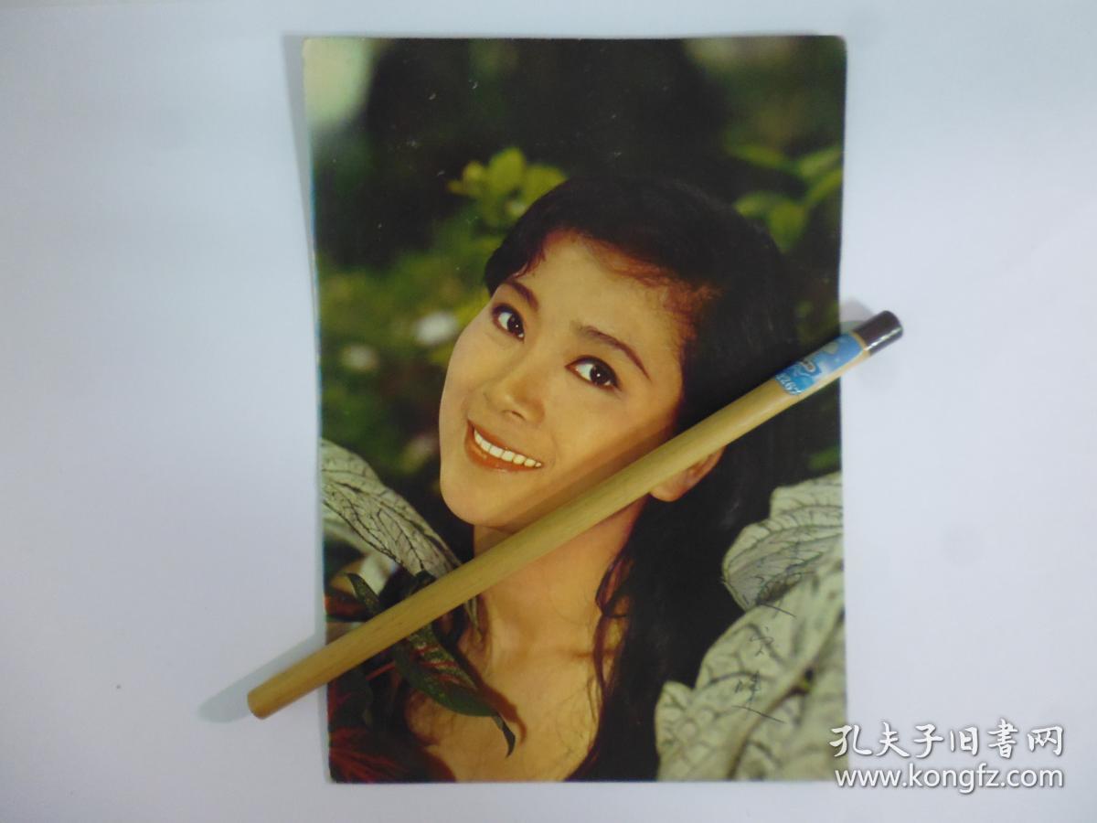 早期香港發行.明星陳寶珠彩色卡片共9張.背面印歌詞(Q22-3)