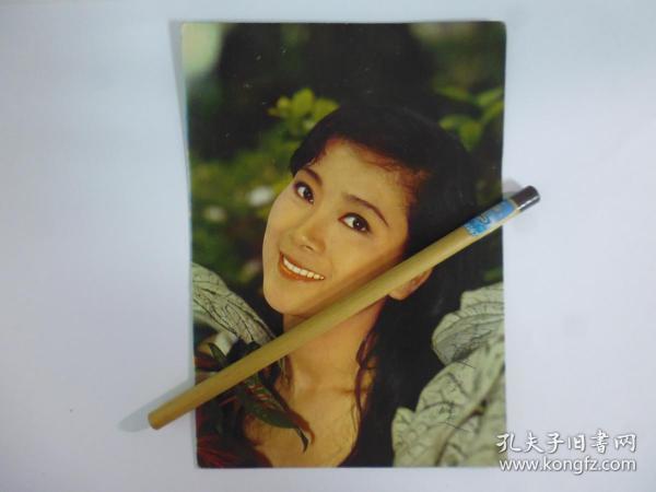 早期香港發行.明星陳寶珠彩色卡片共9張.背面印歌詞(Q22-3)