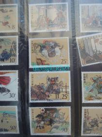 1991-T167水浒传(1套4枚)邮票
